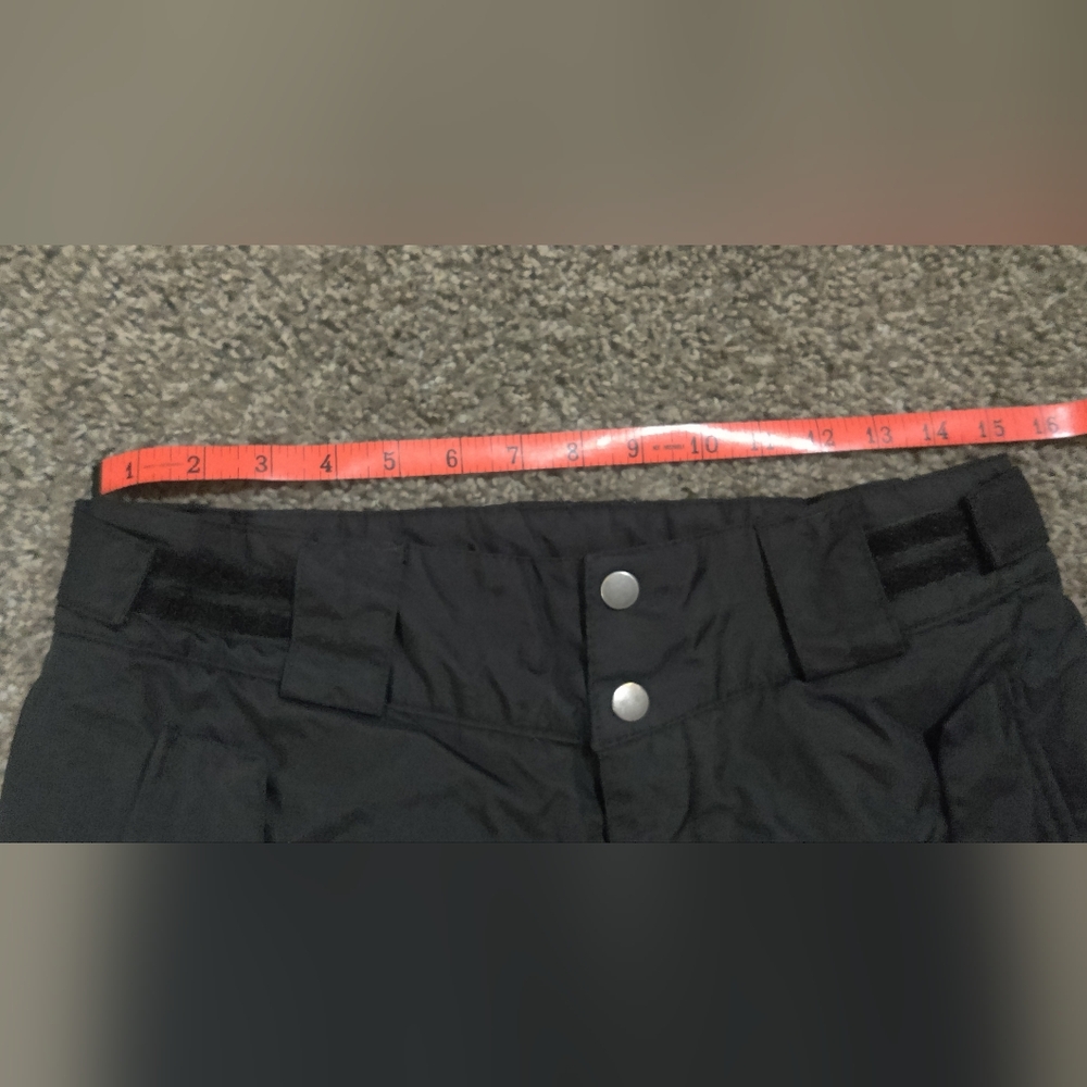 Columbia Youth 18/20 Black Snow Pants - Picture 6 of 11